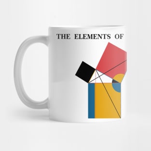 The elements of Euclid Mug